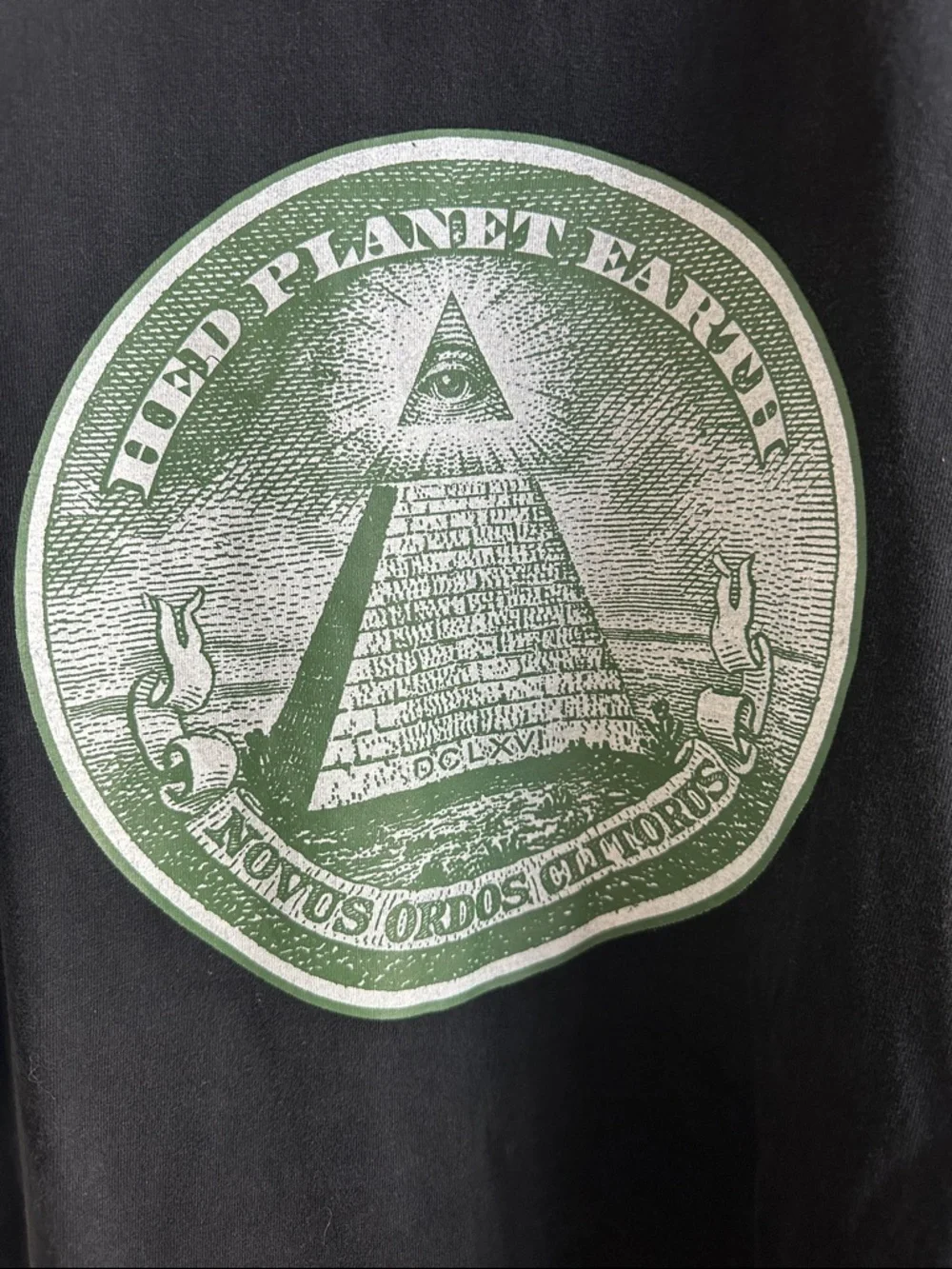 Hed Planet Earth Shirt Mens 4XL Black Graphic Band T-Shirt - Picture 3 of 5